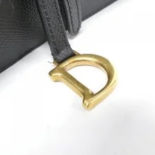 Authentic Christian Dior Saddle Belt S5619CWVG Waist #270-004-215-8216 4