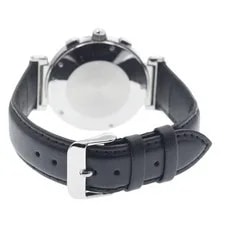 IWC Schaffhausen Davinci IW372801 37mm SS White Dial Leather Strap #C552 2