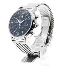 IWC — IWC Portofino Chronograph IW391030 42mm SS Black Dial Automatic #C3510 — Watch — resale