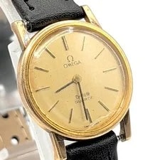 Omega de Ville Quartz Square Gold Working 2