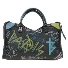 Balenciaga Graffiti the City 2way 115748 Auth am12010SAM 2