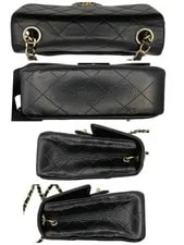 Chanel Square Flap Chain Crossbody Auth 3