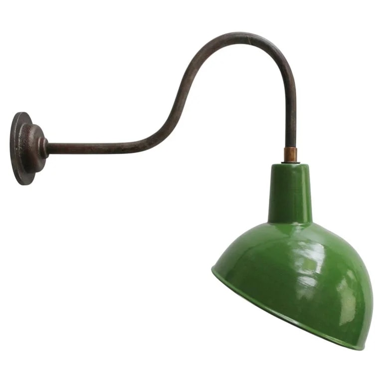 French Enamel Industrial Sconces Wall 2