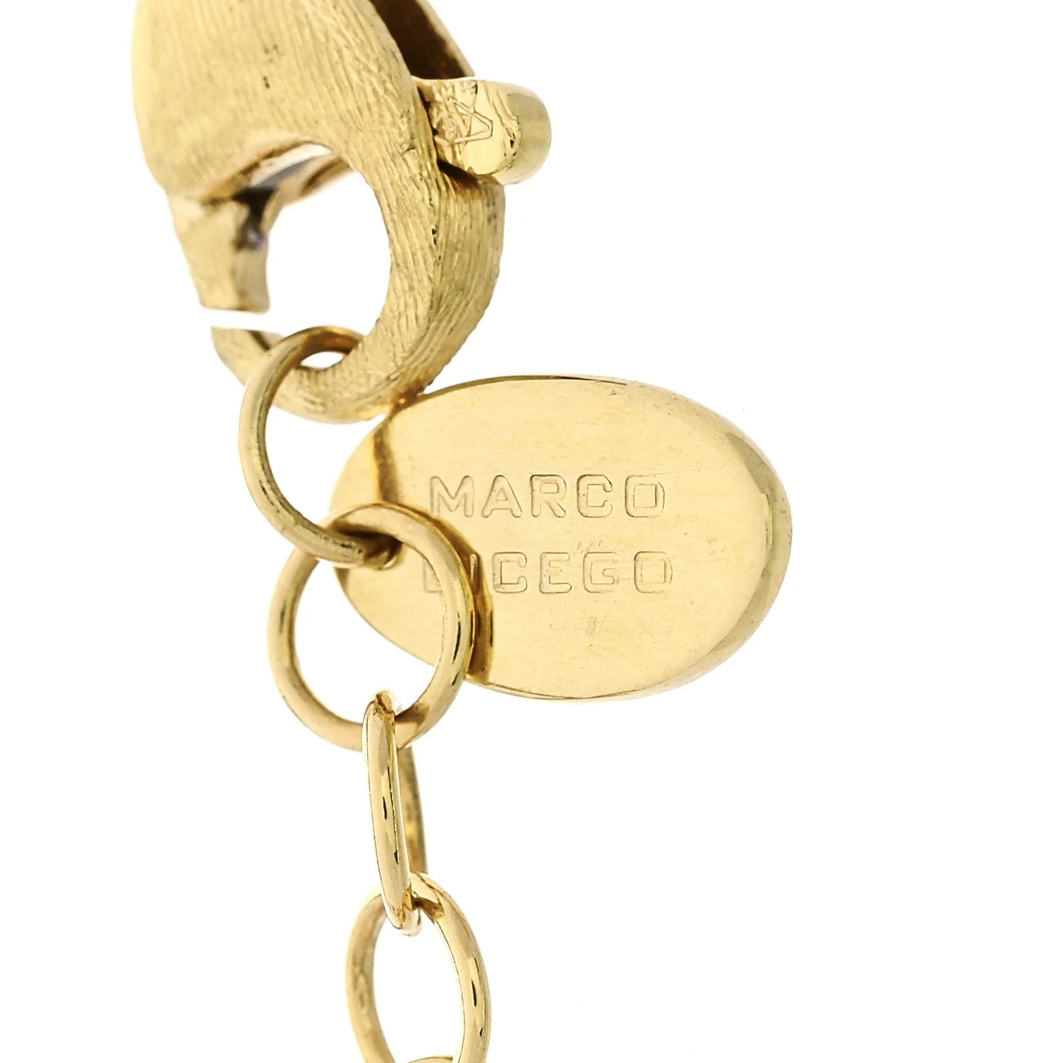 18K Yellow Gold Gemstone Africa Single Strand 3