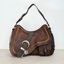 Dior — [John Galliano] Christian Dior Gaucho Saddle — Handbag — resale