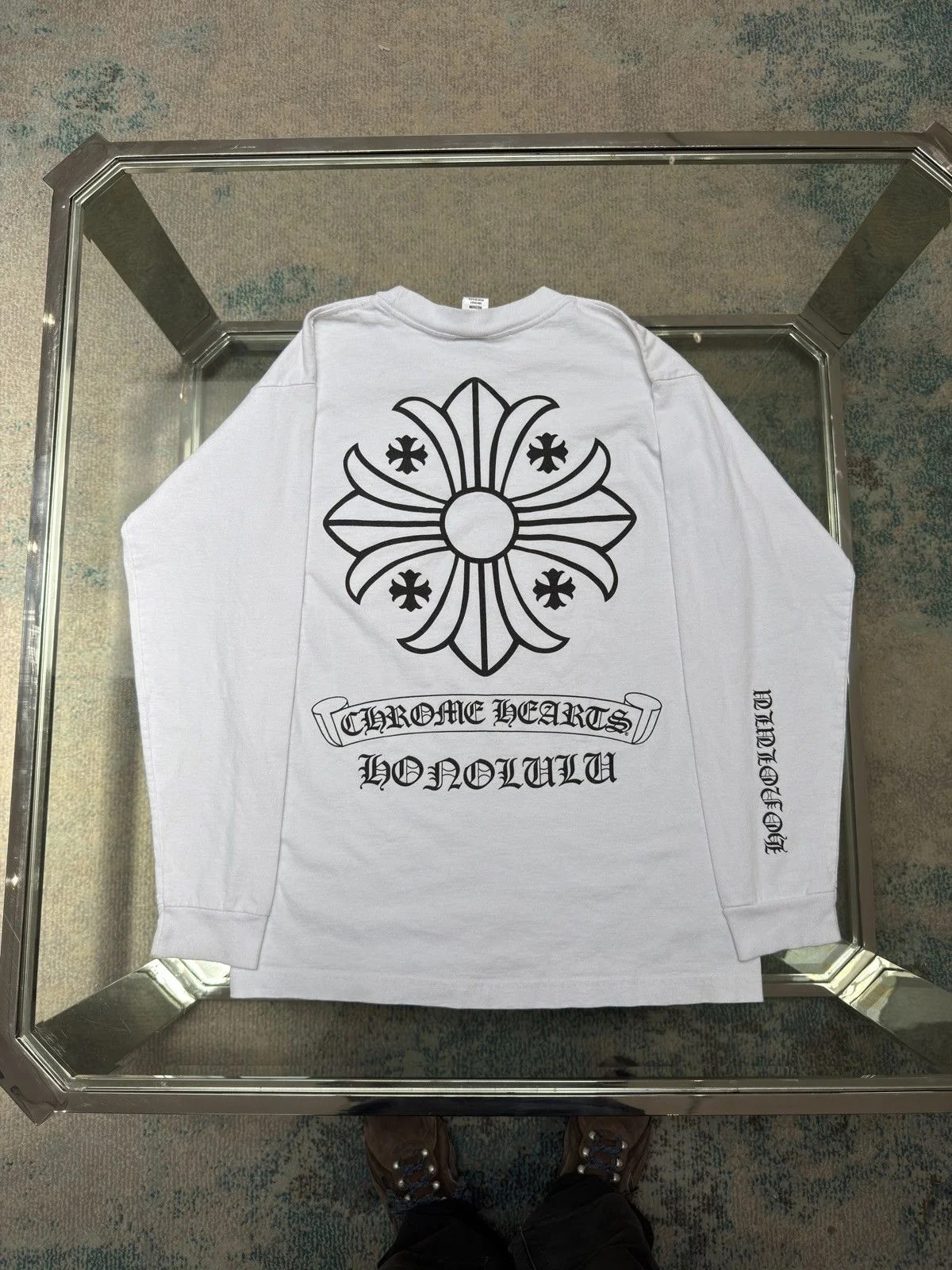 Chrome Hearts — Hearts Honolulu Longsleeve Tee Shirt — streetwear — resale