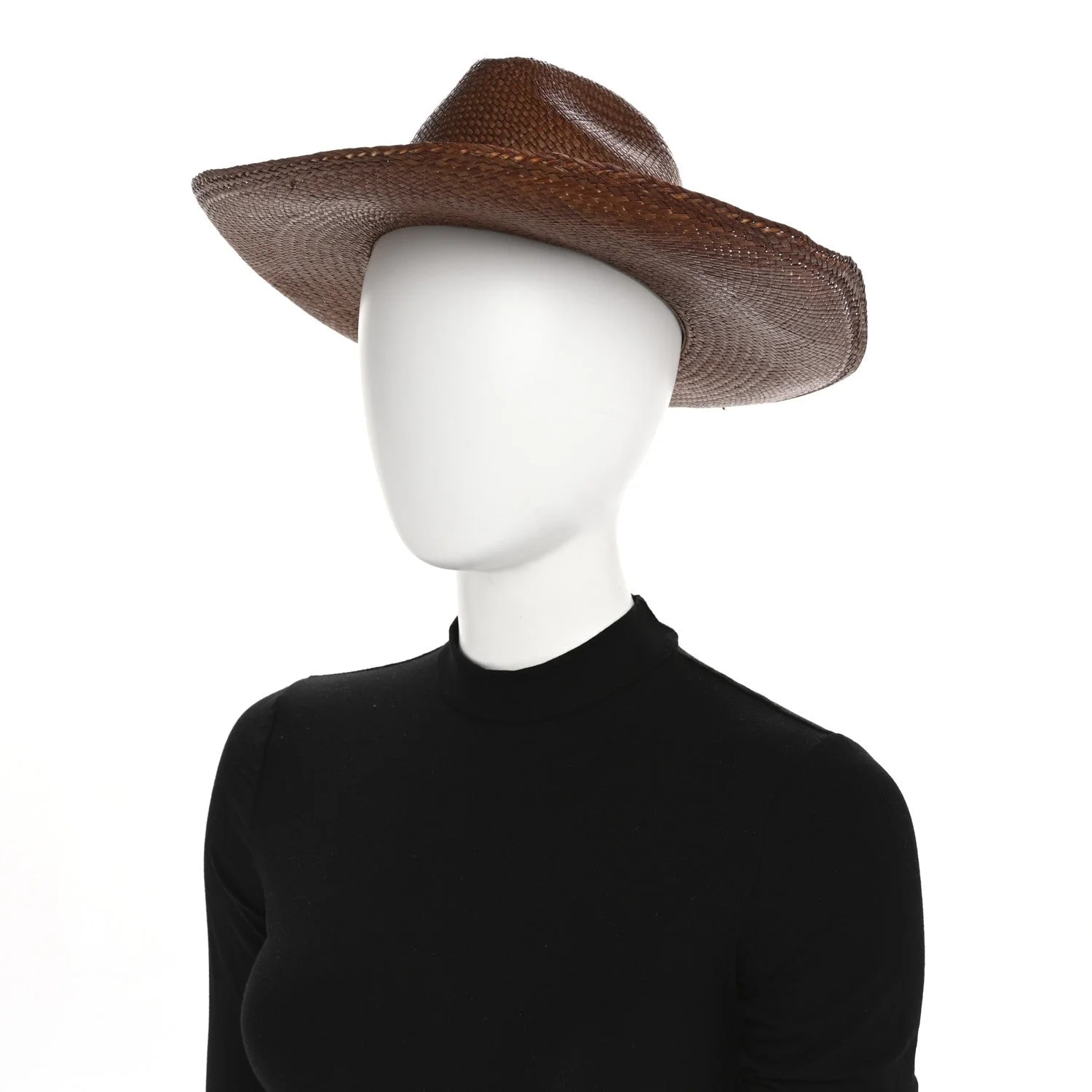 Straw Wide Brim Hat M 2