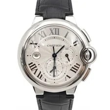 Cartier — Cartier Ballon Bleu XL Chronograph 44MM Automatic Leather Band 152888542 [P] — Watch — resale