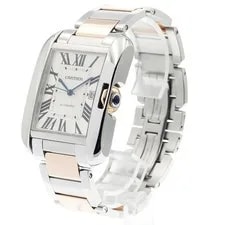 Cartier Tank AnglaiseXL W5310006 Date PG2 Tone Automatic Watch_849485 2