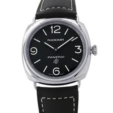 Panerai — Panerai Radiomir Base Logo 45mm Stainless Steel/Leather Black Dial PAM00753 — Watch — resale