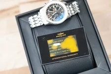 Breitling Navitimer World Time GMT A24322 Black Dial 46mm Steel 2