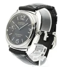 Panerai Radiomir Black Seal PAM00609 45mm SS Leather Hand-Wind Small #C261 2