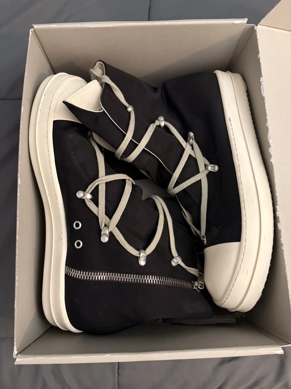 Rick Owens DRKSHDW — Rick Owens Drkshdw Hexa High Milk — Sneaker — resale