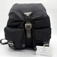 Prada — Authentic Prada Rucksack 27cm X 33cm X 14cm Logo Backpack — Handbag — resale
