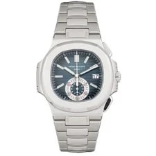 Patek Philippe — Patek Philippe Nautilus Chronograph Steel Blue Dial 40mm 5980/1A-001 — Watch — resale