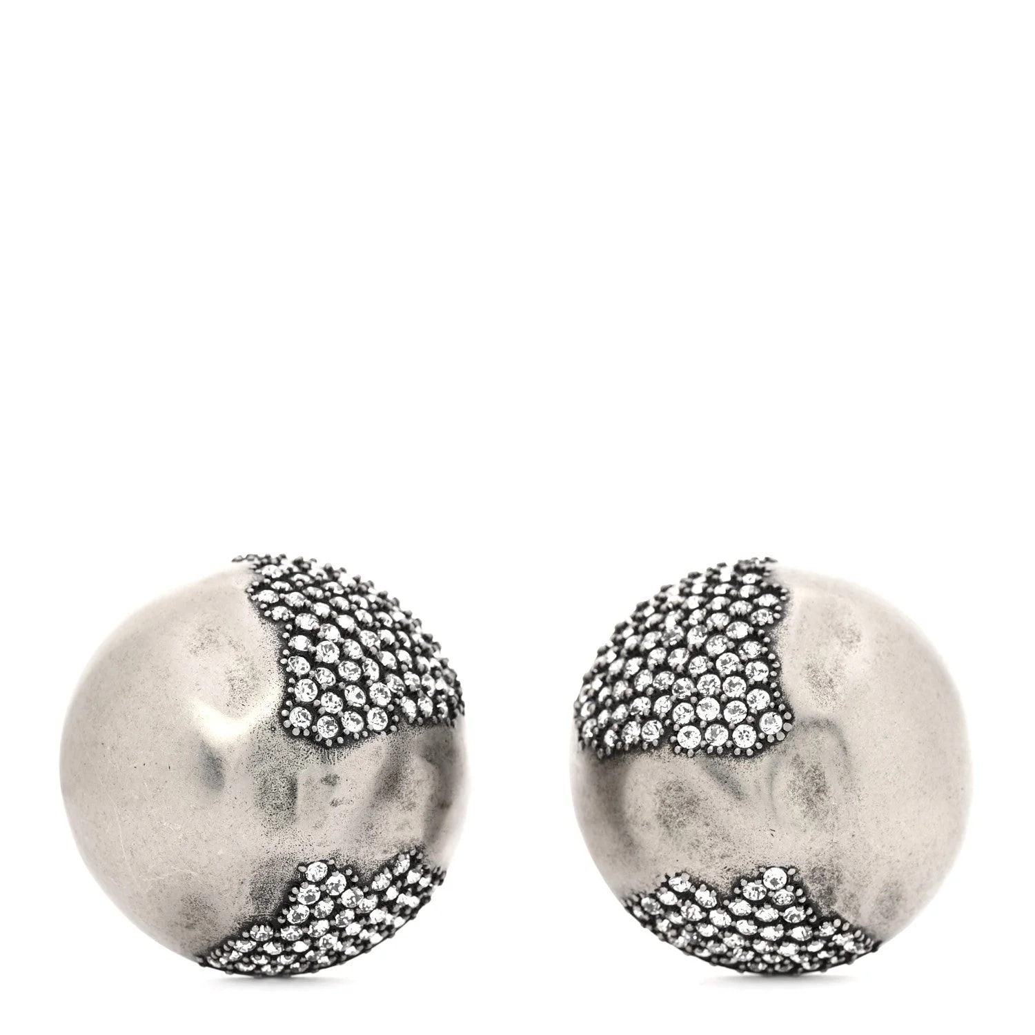 Saint Laurent — Oversized Ball Clip on — Jewelry — resale