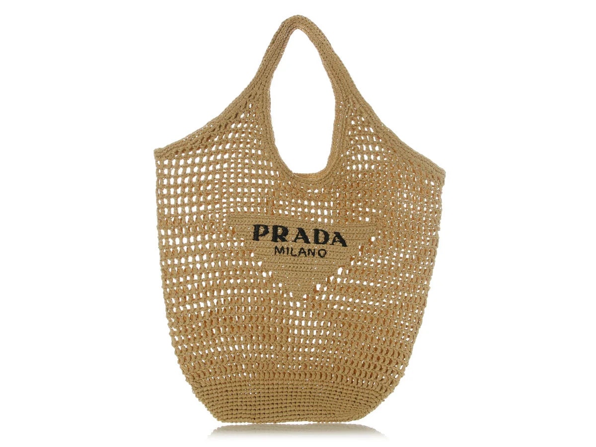 Prada — Prada Woven — Handbag — resale