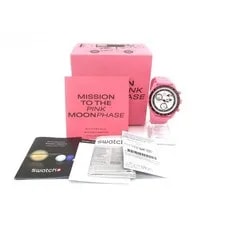 Omega — Swatch X Omega Bioceramic MoonSwatch Mission To the Pink Moonphase SO33P700 — Watch — resale