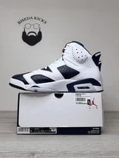 Size 13 - Air Jordan 6 Retro 2024 Olympic High Top CT8529-164 2