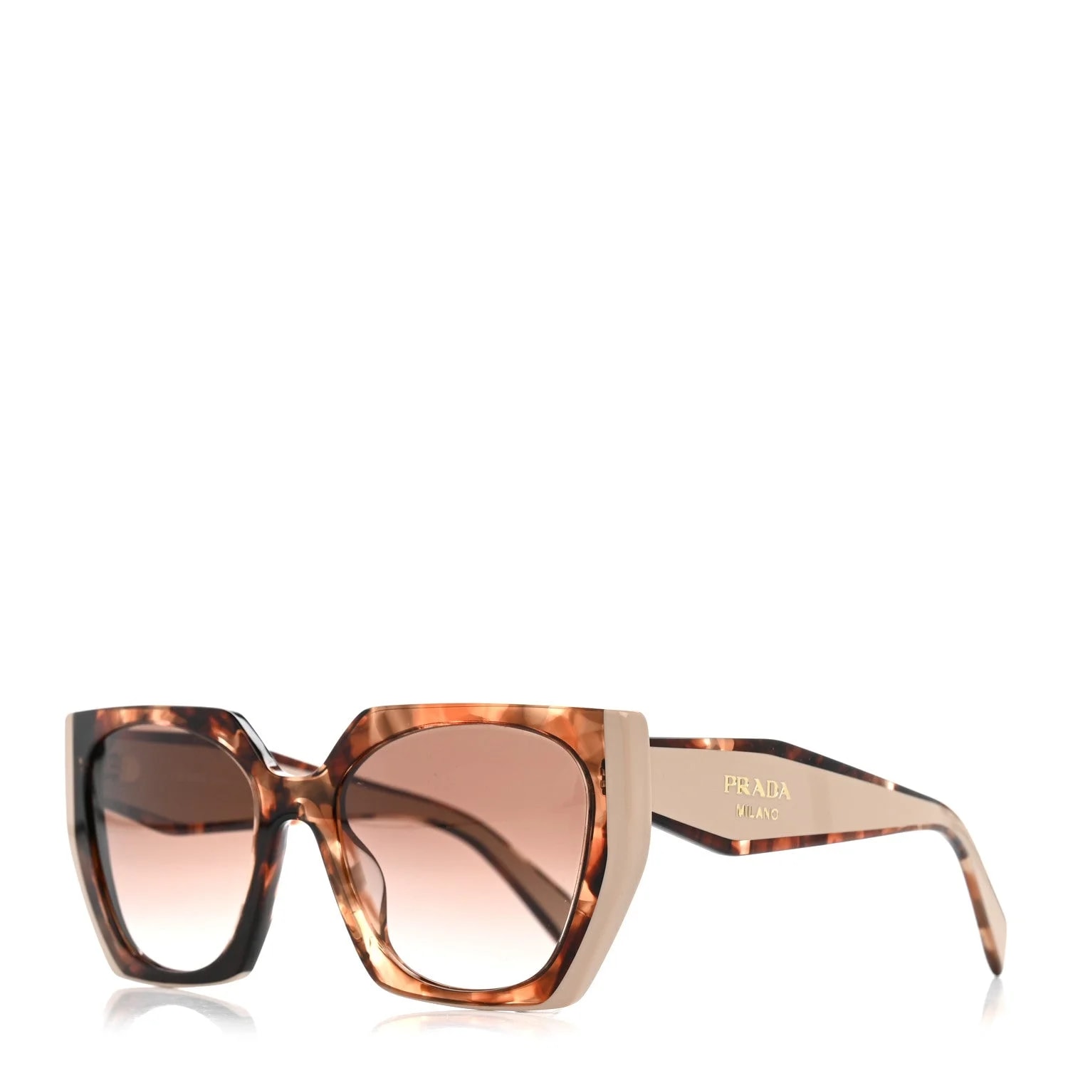 Prada — Acetate Sunglasses SPR 15W Tortoise — Accessory — resale