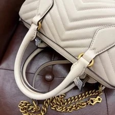 Gucci Authentic GG Marmont Collection Satchel 4