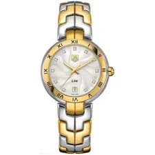 Tag Heuer Link Mother of Pearl Dial Automatic WAT2314.BA0956 4