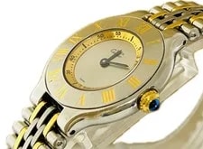 Cartier Mast 21 W10109T2 1340 Stainless Steel / Yellow Gold 28mm Quartz #WJW433 4