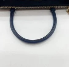 Auth Prada Triangle Logo Galleria 2way 4
