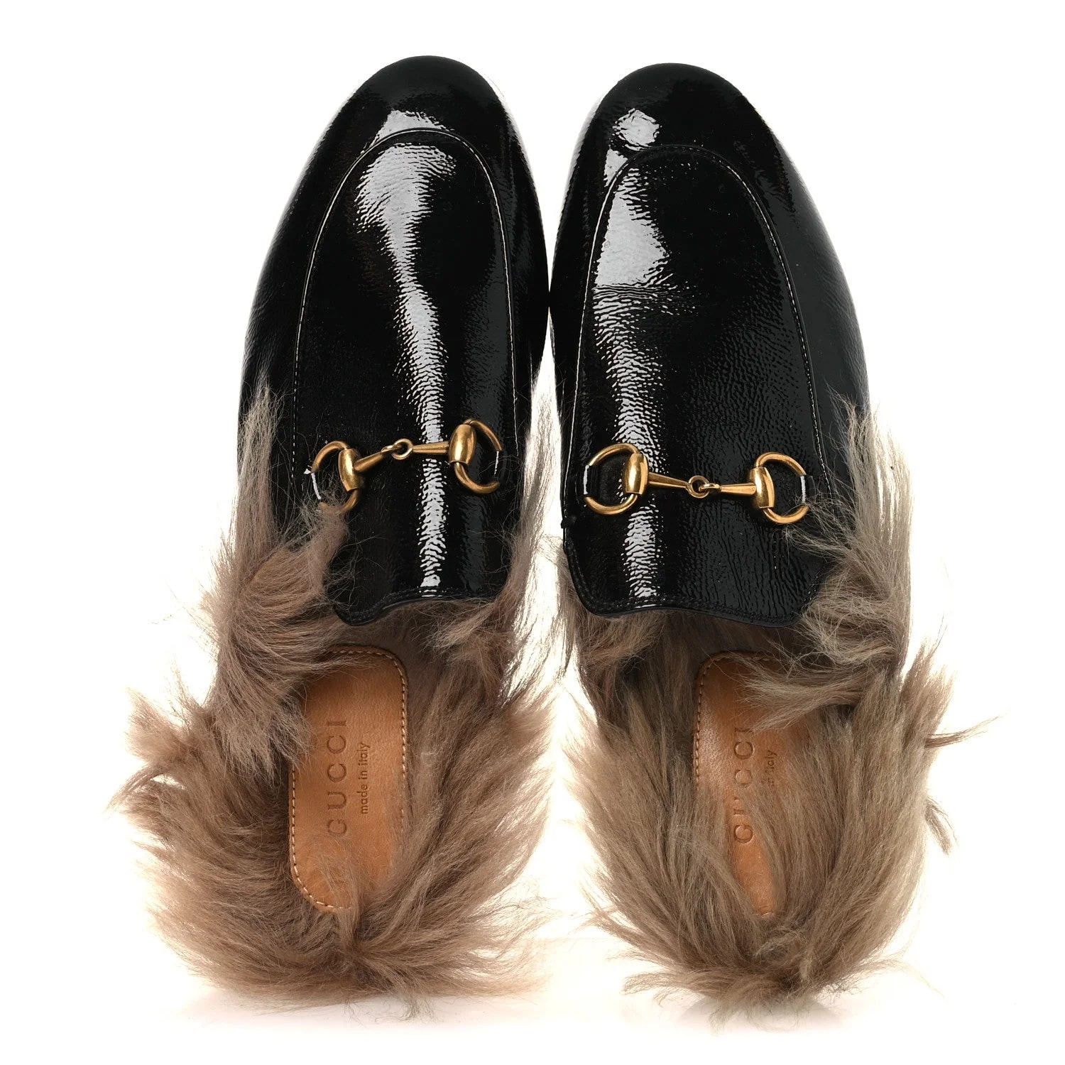 Fur Princetown Slippers 36 2