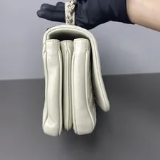 Chanel Classic Flap Top Handle Aged CC Interwoven 3