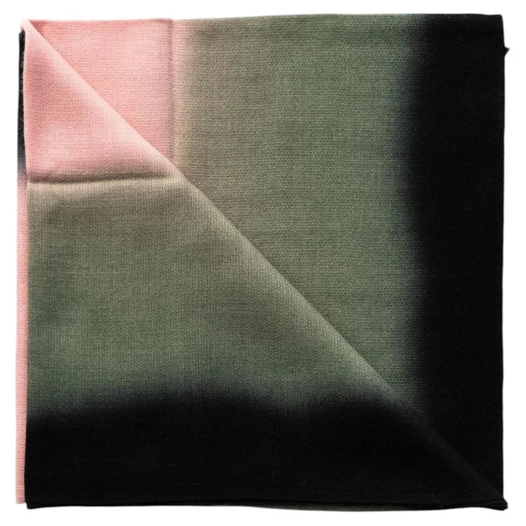 Studio Variously — Iris Kiwi Soft Handwoven Modern Artisanal Scarf — Accessory — resale