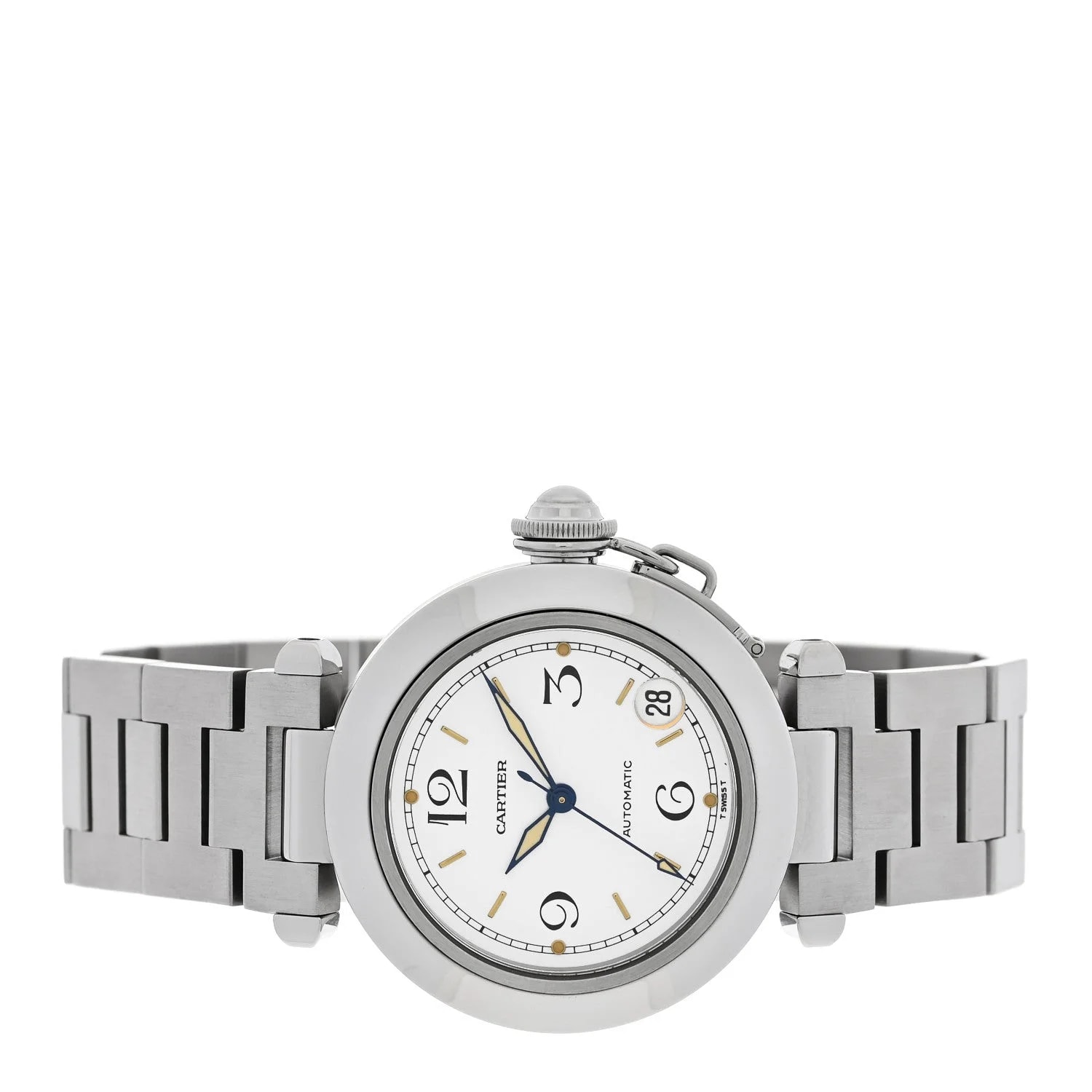 Stainless Steel 35mm Pasha C Automatic 2