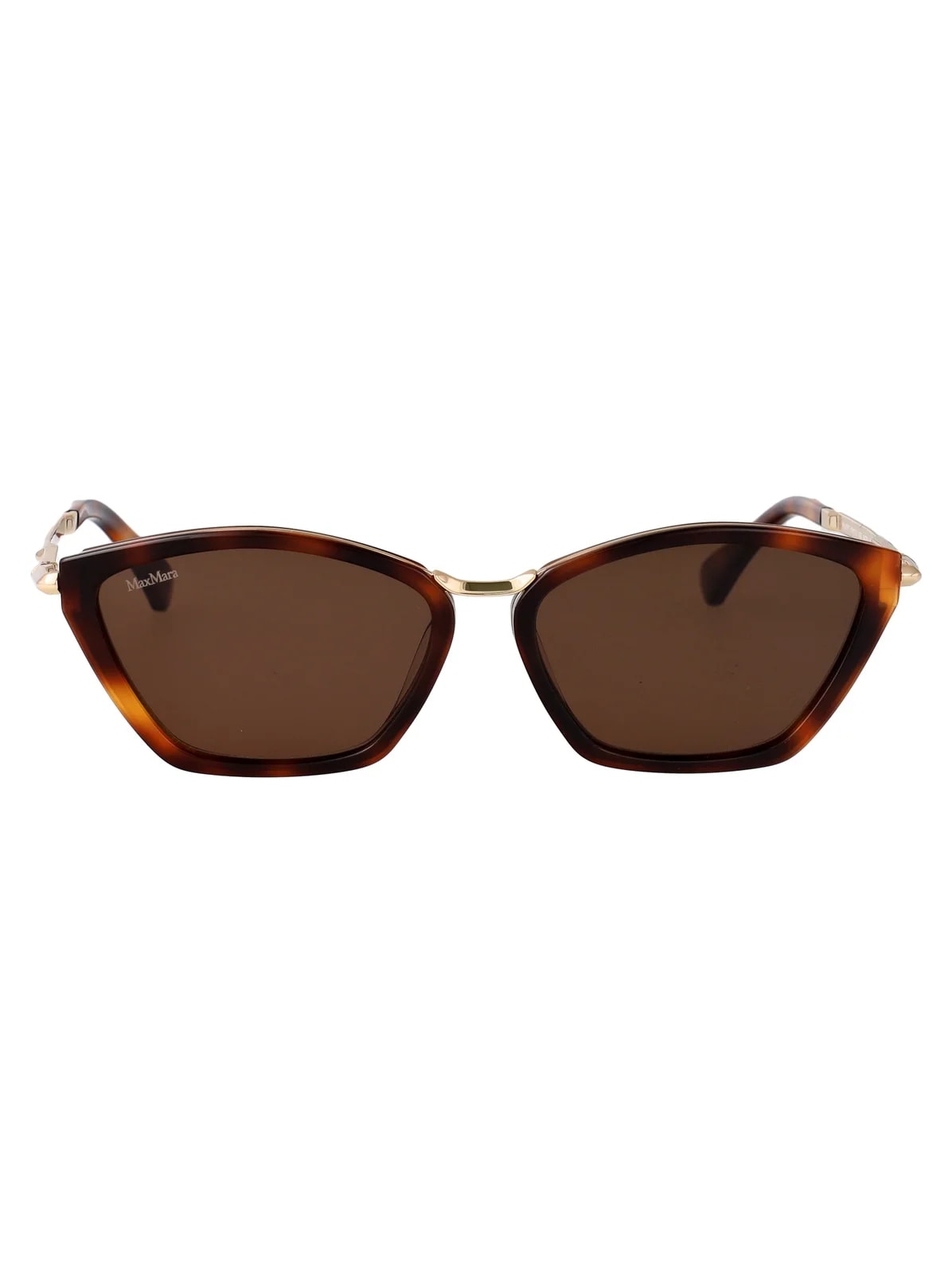 Max Mara — Max Mara Mm0162 Sunglasses — Havana Acetate — Accessory — resale