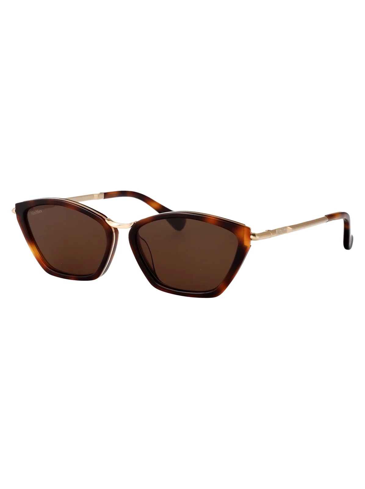 Max Mara Mm0162 Sunglasses — Havana Acetate 2
