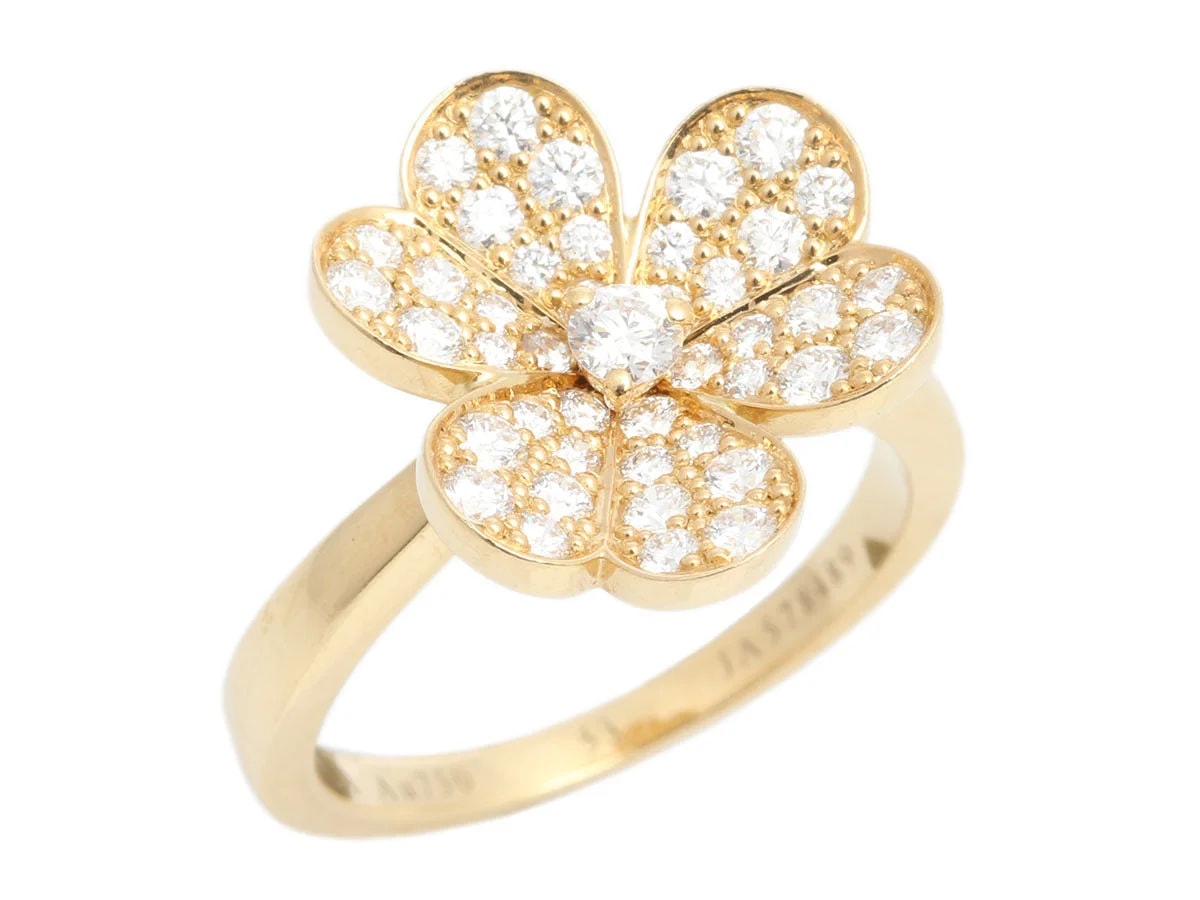Van Cleef & Arpels — Van Cleef & Arpels Small 18K Yellow Gold Frivole — Jewelry — resale