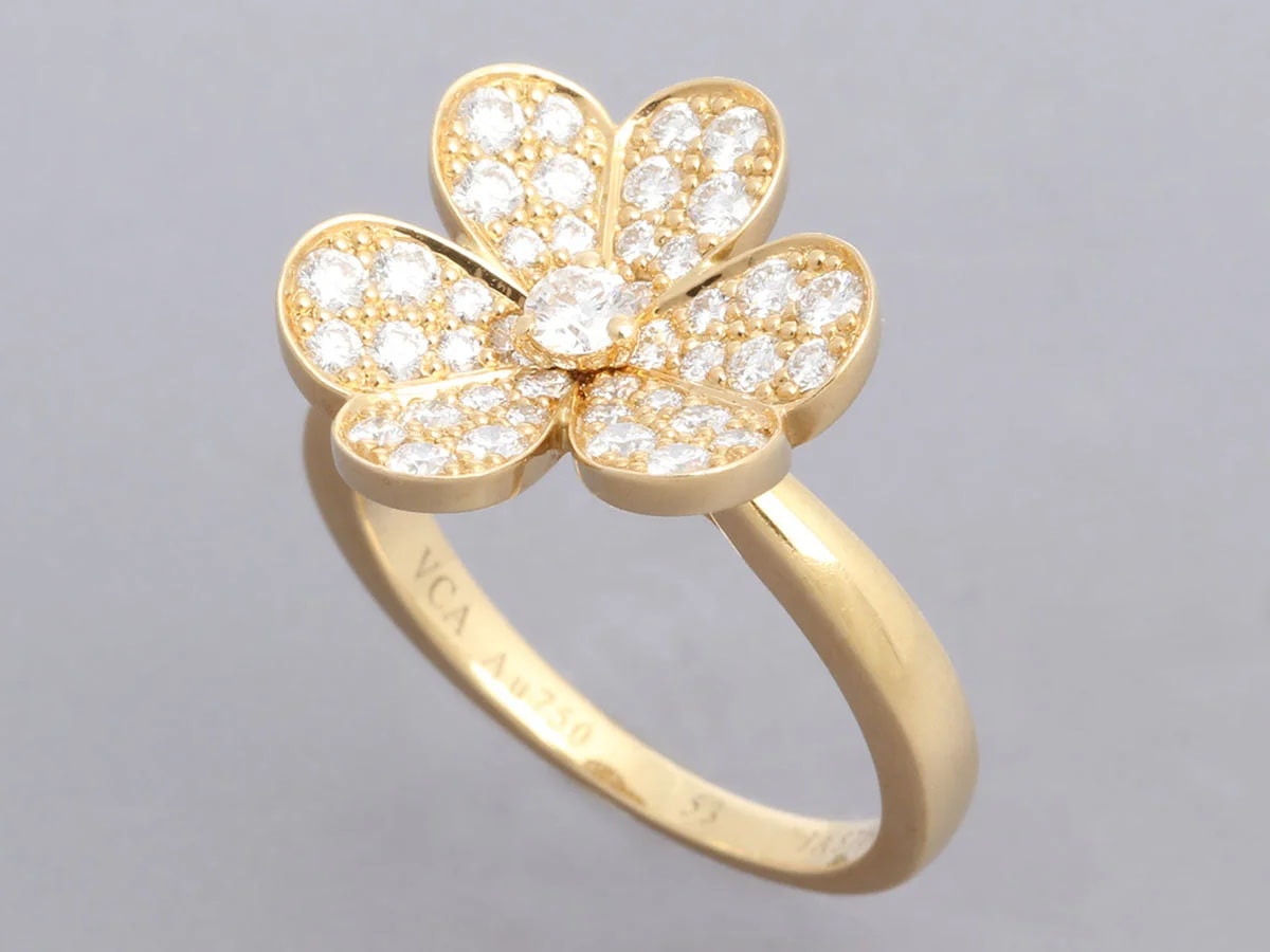 Van Cleef & Arpels Small 18K Yellow Gold Frivole 4