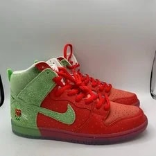 Nike SB Dunk High Shoes Size 10.5 Strawberry Cough 2