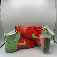 Nike SB Dunk High Shoes Size 10.5 Strawberry Cough 3