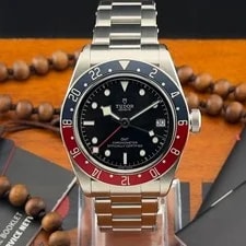 Tudor — Tudor Black Bay GMT Pepsi 79830RB 79830RB-0001 Black Dial Red Blue Bezel 2022 — Watch — resale
