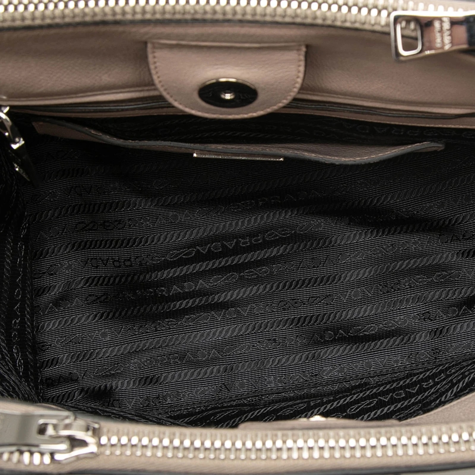 Glace Calf Studded Twin Pocket Satchel 4