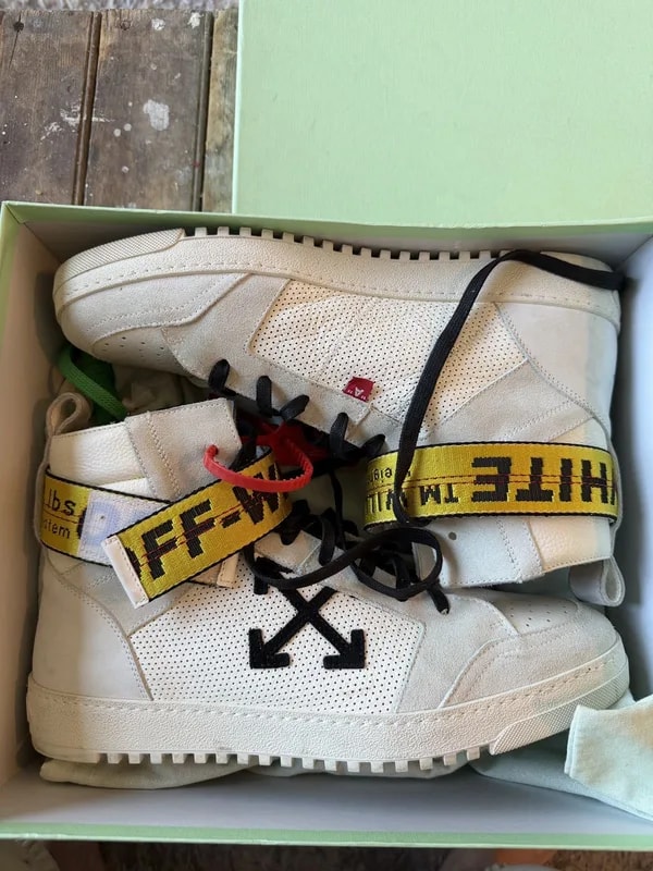 Off-White — Off-White Industrial Belt Hi-Top — Sneaker — resale