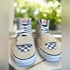 Vans 2019 Mountain Edition Checkerboard Turtledove VN0A3TKGU9I 10.5 12 3