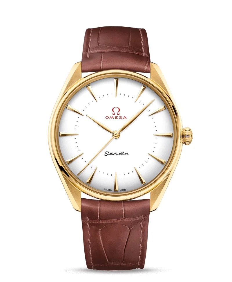 Worldofluxuryus — Omega Seamaster Heritage Olympic Official Timekeeper 18K Yellow Gold — Watch — resale