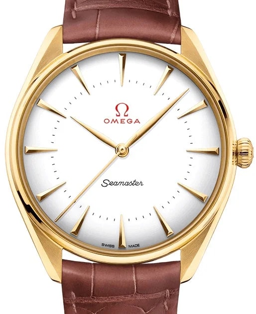 Omega Seamaster Heritage Olympic Official Timekeeper 18K Yellow Gold 2
