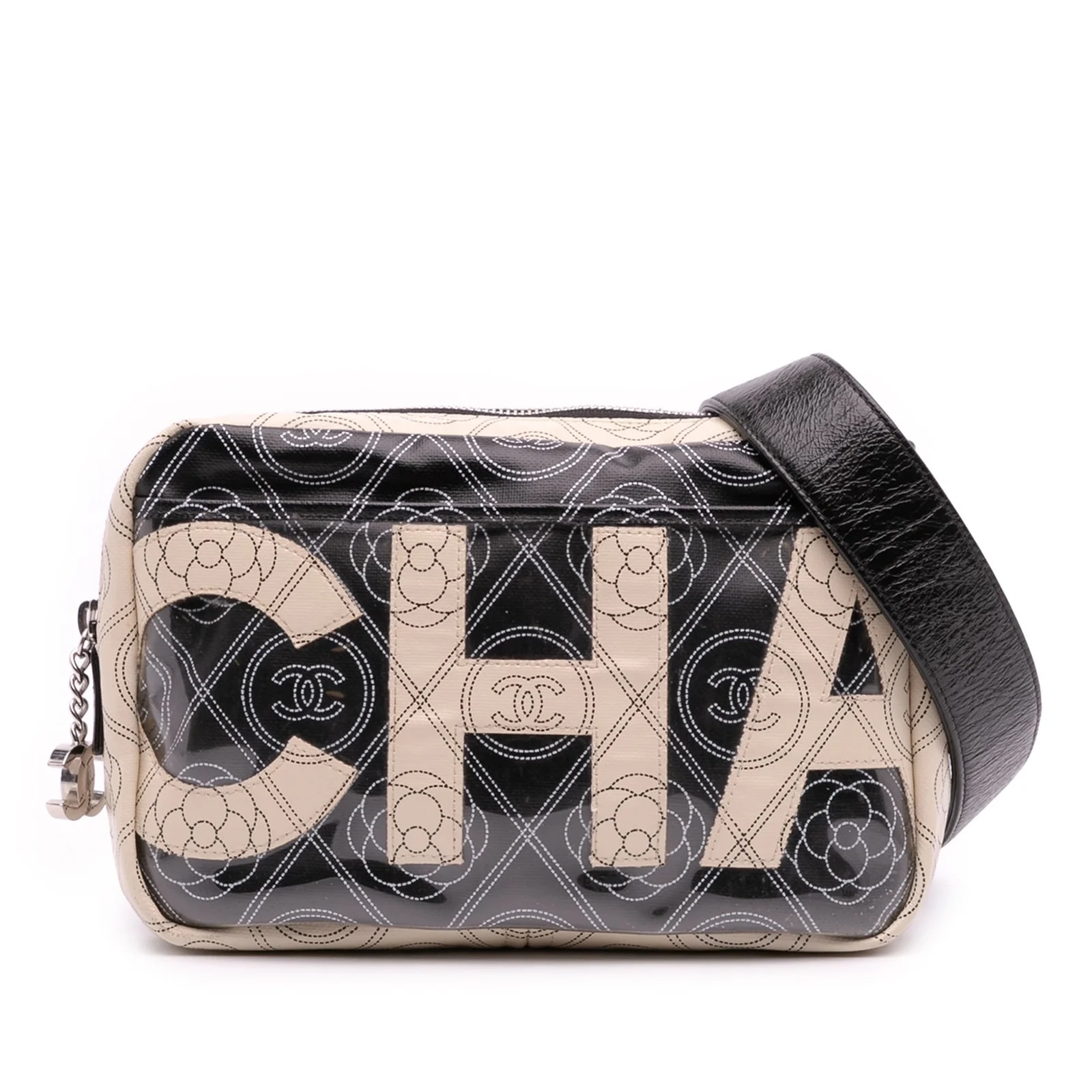 Chanel — Camellia Logo Camera — Handbag — resale