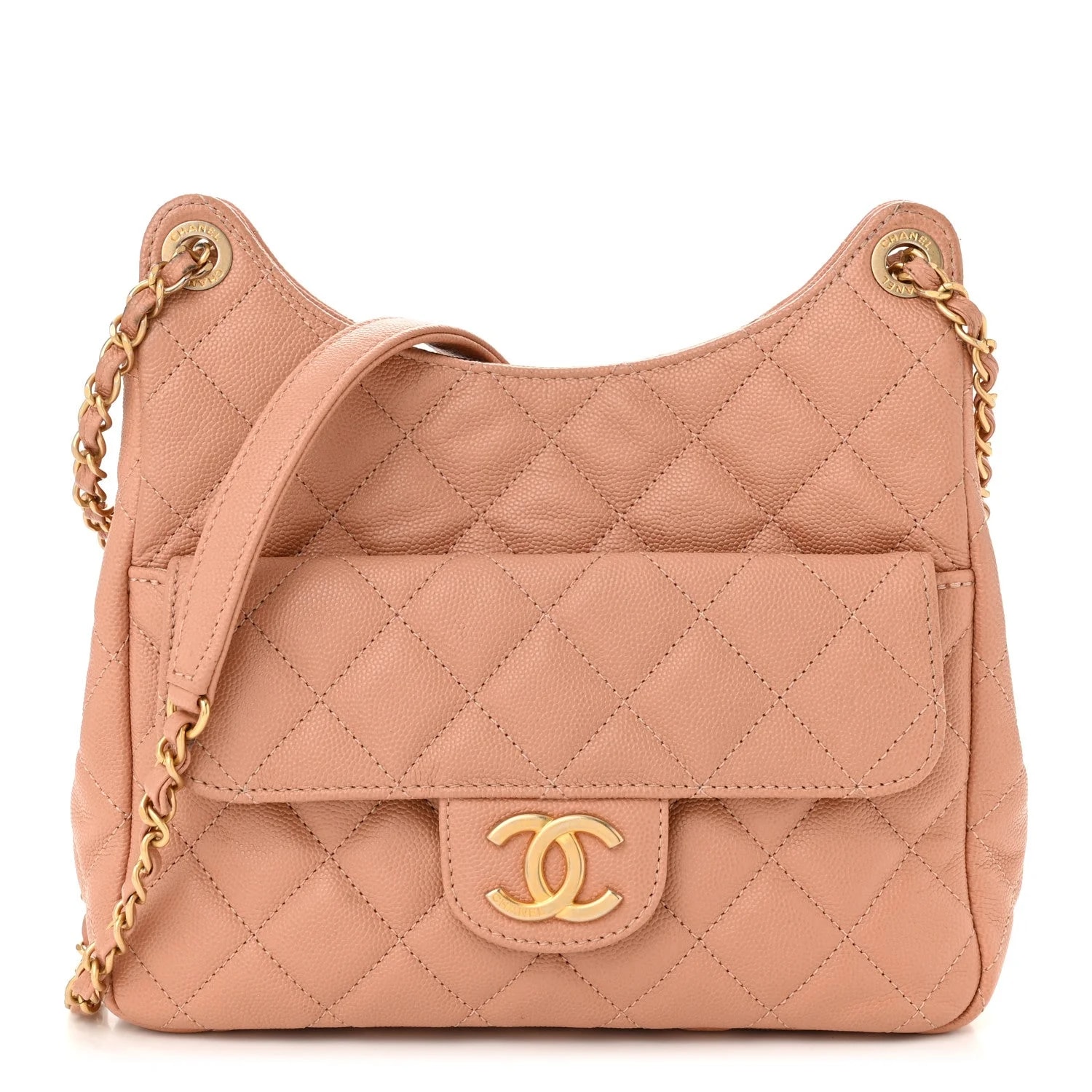Chanel — Wavy CC Hobo — Handbag — resale