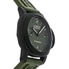 Panerai Luminor Marina Carbotech Auto 40mm Khaki Green Strap PAM 1526 3