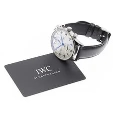 IWC — IWC Portugieser IW371446 41mm SS Silver Dial Automatic #C3427 — Watch — resale