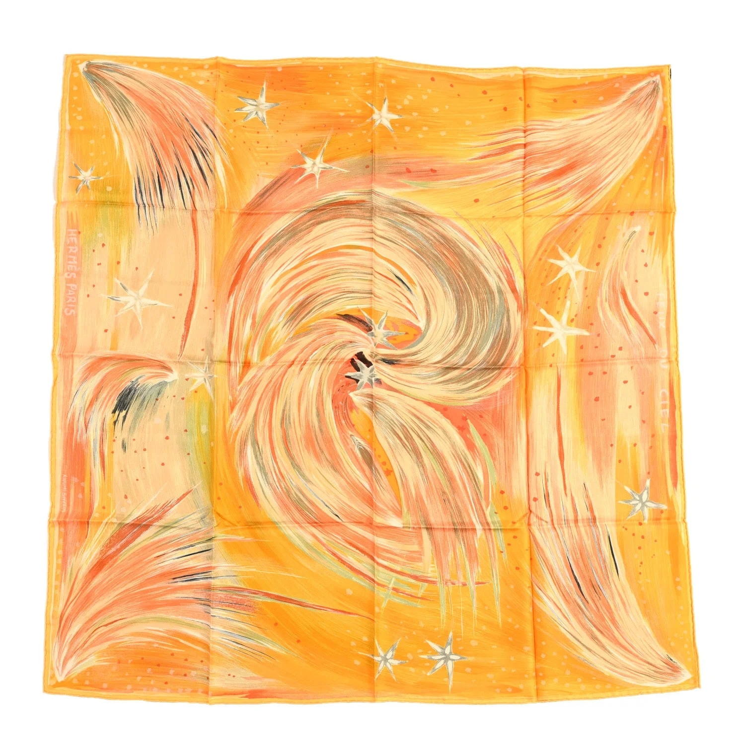 Hermès — Feux du Ciel Scarf 90 — Accessory — resale