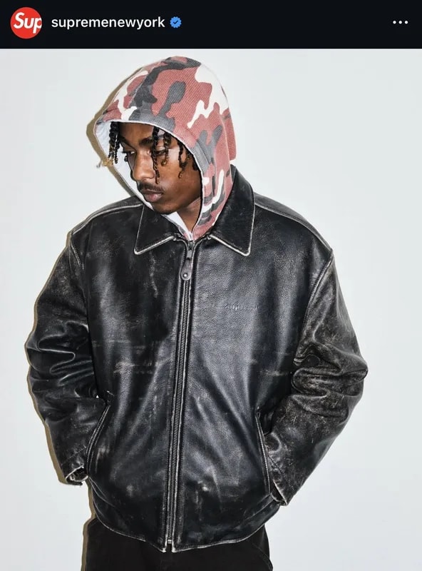 Supreme Reversible Work Zip Up Hooded Sweatshirt F/W2025 2
